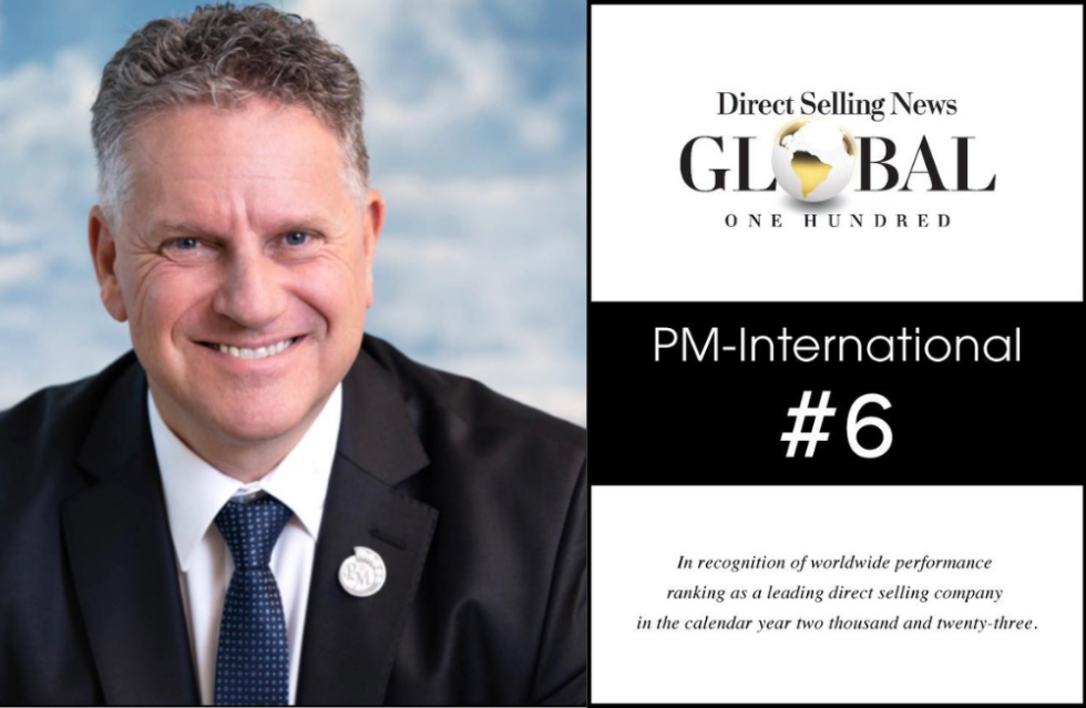 PM-International steigt auf Platz 6 in der „DSN Global 100“-Rangliste der größten Unternehmen seiner Branche